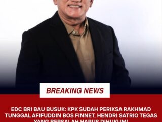 Skandal Pengadaan EDC BRI Terungkap, Hendri Satrio: Pelakunya Harus Dihukum