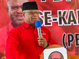 VINSEN TAWER TEGAS: TAMBRAUW ADA KARENA PDI PERJUANGAN! 2030: KITA REBUT BUPATI & KUASAI LEGISLATIF! KITA PETARUNG, KITA PARTAI WONG CILIK!
