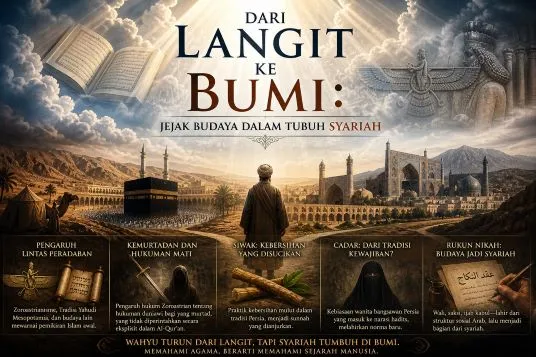 Dari Langit ke Bumi: Jejak Budaya dalam Tubuh Syariah