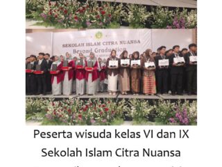 Melampaui Wisuda: Sekolah Islam Citra Nuansa Luluskan 105 Siswa dan Luncurkan Dua Buku Antologi Karya Siswa