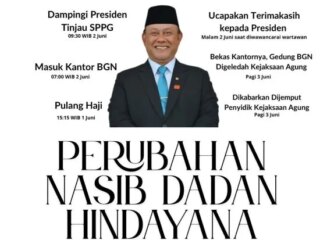Pencopotan Dadan: Bersih-bersih atau Ganti Aktor doang?